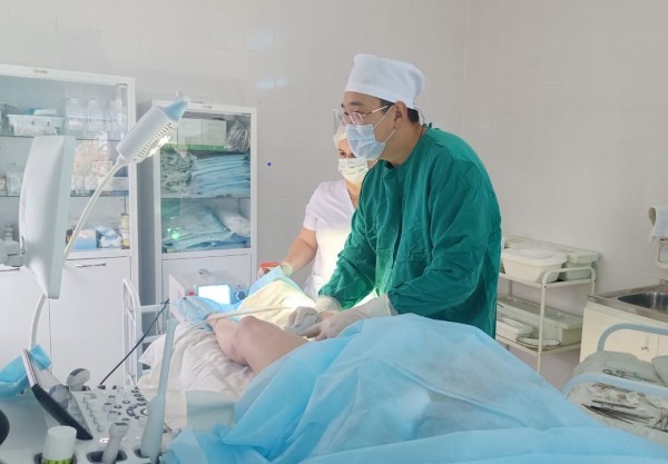 Первая операция методом эндовенозной лазерной облитерации по полису ОМС в Дубне!
